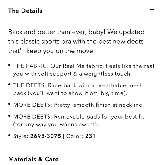 NWT OFFLINE Real Me Racerback Sports Bra - Picture 9 of 11